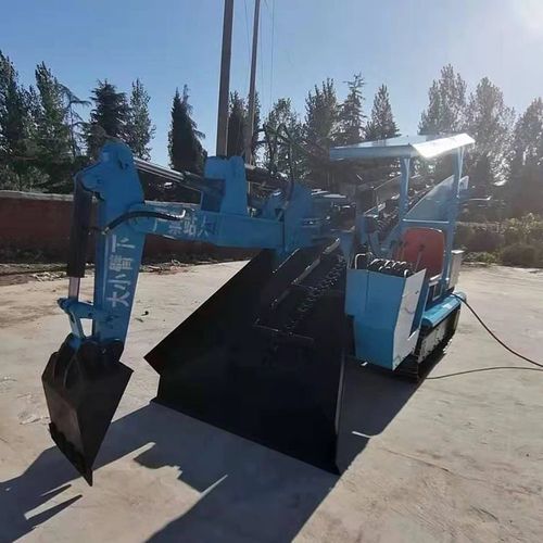 【礦用扒渣機坡度10度以上履帶扒碴機生產廠家礦安煤安證件齊全】- 